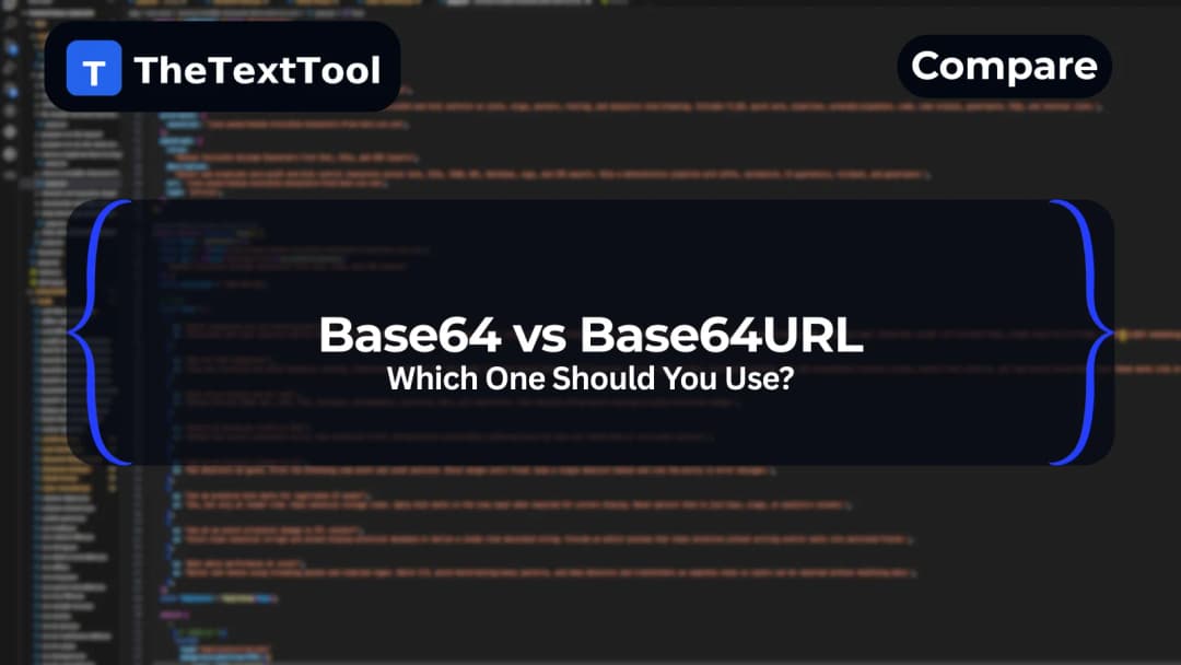 Base64 vs Base64URL — Which One Should You Use?