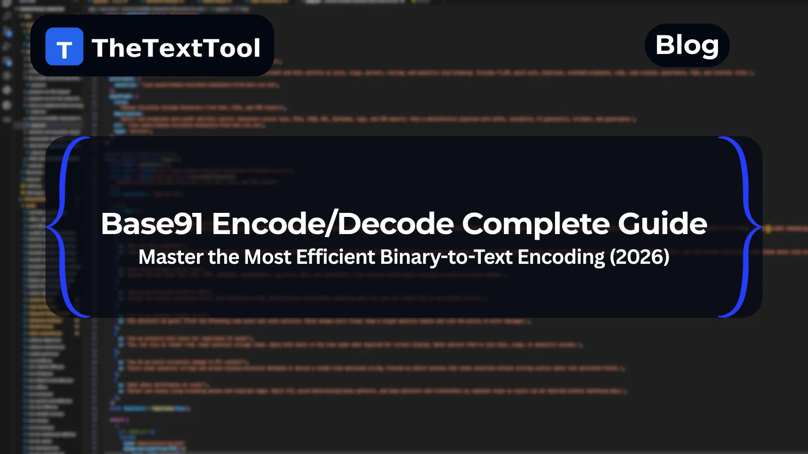 Base91 Encode/Decode Complete Guide: Master the Most Efficient Binary-to-Text Encoding (2026)