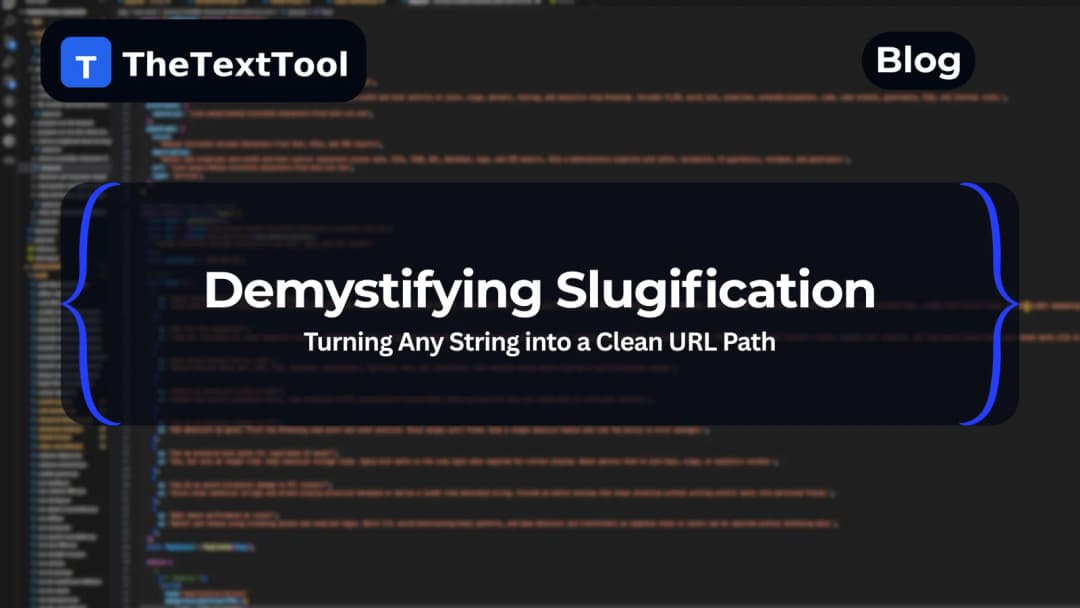 Demystifying Slugification: Turning Any String into a Clean URL Path